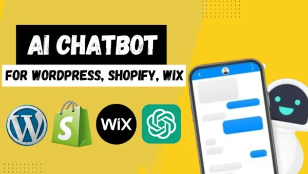 Build custom ai chatbot, chat pdf saas on wordpress, shopify, wix